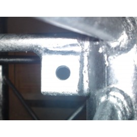 Příhradový stožár PROFI, délka 3m, stojny 60mm DIN příruby, síla stojen 5mm