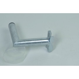 Držák stožárový 20 cm - žárový zinek