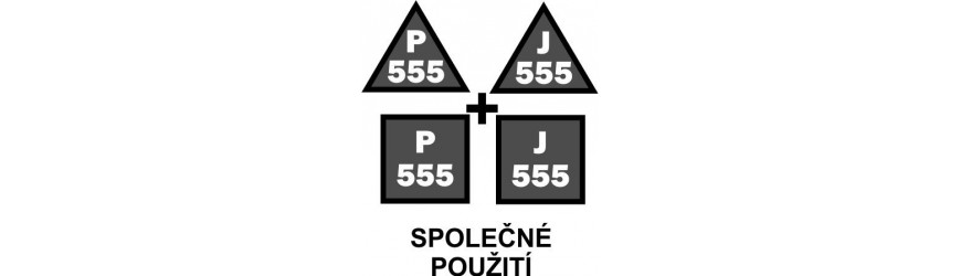 Společné příslušentsví pro PS rozteč 555mm