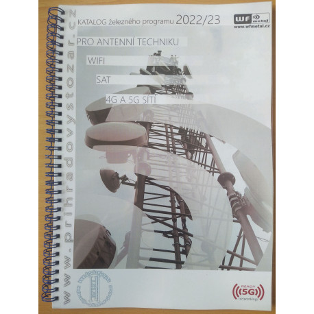 Katalog držáků antén, stožárů 2022