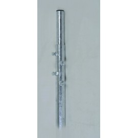 Stožár dvojdílný 2m+2m (p. 4,8cm+p.5,7cm) - žárový zinek