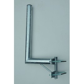 Výložník antény na stožár PROFI 2 třmeny - 40/80 cm pr. 42 - žárový zinek